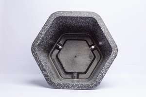 Macetas y jardineras felices modernas de plástico PP para el hogar y el jardín 4 tamaños - Product Image 4