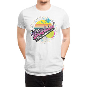 Camisetas básicas de cuello redondo para hombre, camisetas atléticas de algodón lavado, camisetas de punto informales de diseño desgastado para hombre, impresión Digital - Product Image 3