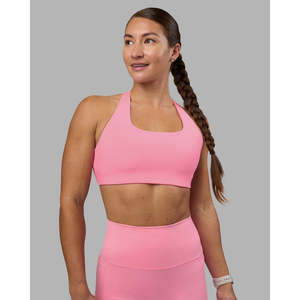 เสื้อชั้นในกีฬา Aspire Sports Bra-Candy Pink Padded Push-Up Training Top สำหรับผู้หญิง ไซส์ XS - Product Image 3