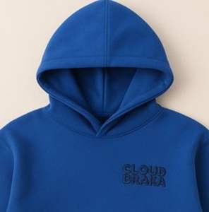 Sweat-shirts d'hiver CLOUD BRAKA personnalisés de qualité supérieure, 100 % coton, unisexe, mode homme et femme, disponibles en bleu, tailles XS à 5XL - Product Image 2