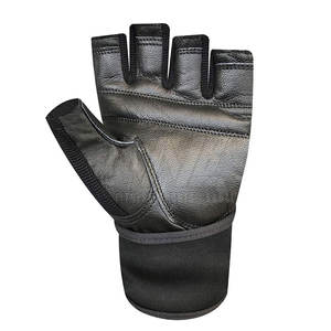 Gants de musculation respirants pour l'entraînement, service OEM, fabrication sur mesure, gants de musculation en cuir véritable - Product Image 5