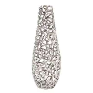 Jarrón de Flores de Aluminio Fundido de Diseño, Maceta de Metal para Decoración del Hogar, Hoteles y Bodas - Product Image 1