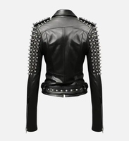 Vestes en cuir de femmes de mode, sortie d'usine, service d'OEM, expédition rapide, qualité, prix de gros, fournisseur supérieur.