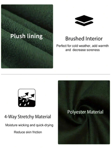 Vêtements de sport pour hommes, pantalons et chemises de course à manches longues, rashguard, chemises de compression à séchage rapide pour l'entraînement - Product Image 6