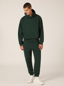 เสื้อมีฮู้ดผ้า100% ผ้าฝ้ายทอขนาดใหญ่สำหรับผู้ชาย-การพิมพ์ดิจิตอลแบบถนนธรรมดาย้อมมีสไตล์ - Product Image 5