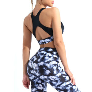 Qualité supérieure Femmes Taille Haute Yoga Fitness Costumes Conception Personnalisée Gym Running Sportswear Motif Solide Personnalisable Yoga Ensembles - Product Image 6
