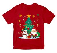 Obtenez vos propres t-shirts de Noël sur mesure et bien plus encore, imprimez n'importe quel design sur tshirt sur n'importe quelle taille personnalisée de couleur