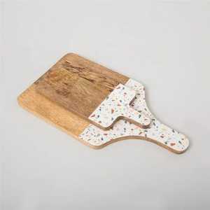 Tabla de Cortar de Madera con Estampado de Esmalte, Vajilla Personalizada para Cortar Verduras y Queso, Herramienta de Cocina Elegante, Bloques de Cortar - Product Image 5