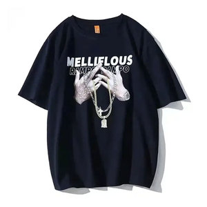 T-shirts pour hommes délavés à l'acide, tendance du moment, nouvelle collection, faible MOQ, coupe classique, meilleure qualité, style urbain, toile respirante, OEM/ODM - Product Image 3