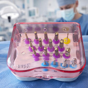 Kit de Implantes Dentales Manuales de Acero Inoxidable, 17 Piezas, Juego de Herramientas Profesionales para Cirugía de Implantes, Restauración y Prótesis, Venta Caliente - Product Image 2