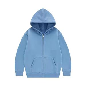 เสื้อฮู้ดดี้ผ้าฝ้ายแท้ 100% หนานุ่ม สำหรับฤดูหนาว สีพื้น ทรงปกติ  รับสกรีนโลโก้ตามสั่ง สำหรับผู้ชาย - Product Image 3