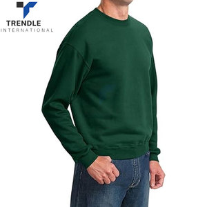 Mens Casual Long Sleeves Turtleneck Embroidered Winter Sweatshirt Soft Fleece Pullover 100% Cotton Regular Fit Lightweight Warm - Product Image 3