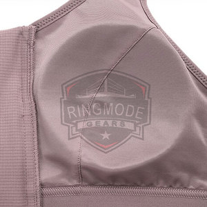 เสื้อชั้นในกีฬาผู้หญิง ระบายอากาศได้ดี ดีไซน์เรียบง่าย โลโก้ด้านหน้า เป็นมิตรต่อสิ่งแวดล้อม แห้งเร็ว รองรับระดับปานกลาง ผลิตจากผ้าสแปนเด็กซ์/โพลีเอสเตอร์ - Product Image 4