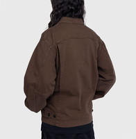 Jaket Bomber Pria Musim Dingin Grosir Logo Kustom High Street dengan Ritsleting, Banyak Kantong, Bernapas, Cepat Kering, Ramah Lingkungan