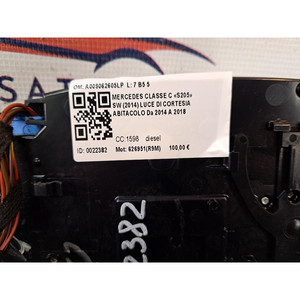 Plafonnier MERCEDES Classe C Break W205 A009062605LP 626951(R9M) (14>) - Product Image 5