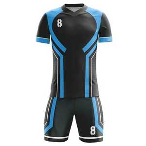 Camiseta de fútbol para hombre, nombre y número personalizados, uniformes de árbitro de fútbol, camisetas de fútbol, pantalones cortos y camisas, conjunto de ropa deportiva de Tailandia - Product Image 1