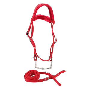 Bride de cheval en cuir de qualité supérieure doux rembourré solide Durable réglable élégant équitation formation spectacle Dressage saut anglais - Product Image 5