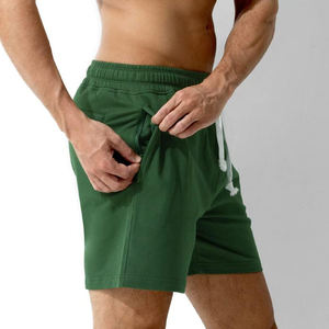 Pantalones Cortos Deportivos de Alta Calidad para Hombre, Diseño Moderno, Color Sólido, Cintura Elástica, para Gimnasio, Entrenamiento y Ejercicio - Product Image 3