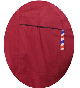 Chaqueta de peluquería de poliéster 100% de la mejor calidad Premium Barber Smock - Product Image 3