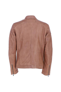 Chaqueta de Cuero Vacuno de Invierno para Hombre de Alta Calidad, Ecológica, Transpirable, con Cuello Camisero, Estilo Urbano Premium - Product Image 5