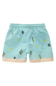Shorts de Baño de Verano de Alta Calidad, 100% Poliéster, Cómodos y Transpirables, con Estampados Personalizados, Talla XS, Diseño Sólido con Bolsillos - Product Image 2