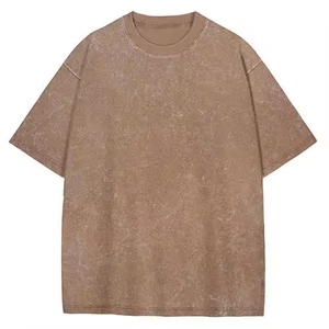 Meilleur T-shirt unisexe délavé à l'acide tie-dye de haute qualité, élégant, décontracté et oversize pour homme - Product Image 5