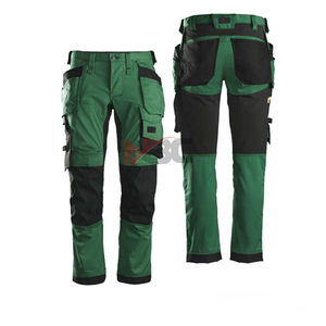 Pantalones de seguridad reflectantes de alta visibilidad para hombre, ropa de trabajo al aire libre - Product Image 4
