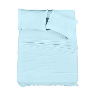 Sábana bajera de hotel de algodón blanco transpirable de alta calidad, logotipo personalizado tamaño King para uso doméstico, Sábana de lujo a la venta - Product Image 1