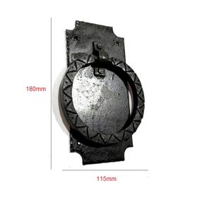 Aldaba de puerta de hierro fundido aldaba de puerta de nuevo aspecto acabado antiguo aldaba de puerta de hierro fundido - Product Image 2