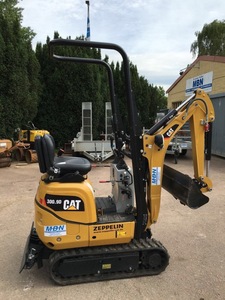 Excavatrice compacte sur chenilles Cat 300.9D de 6,5 tonnes, moteur Yanmar, godet de 0,12 m, puissance de 120 kW, hydraulique auxiliaire pour la construction agricole - Product Image 6