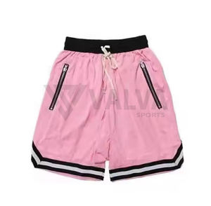 Shorts d'entraînement de meilleure qualité à taille élastique pour hommes Shorts de sport décontractés de remise en forme et de qualité supérieure à motif de planche intermédiaire solide à prix compétitif - Product Image 5