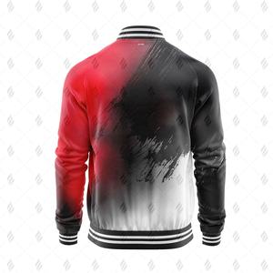 Veste universitaire pour homme de qualité supérieure avec col montant, tissu polaire épais prêt pour l'hiver, coupe décontractée, fermeture éclair, vente en gros - Product Image 3