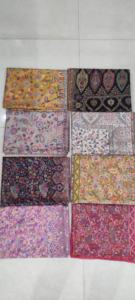 Bufandas de Modal impresas personalizadas ideales para diseñadores de moda para reventa disponibles en diseños variados - Product Image 3