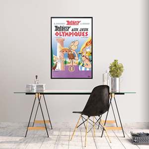 Póster de Asterix y Obelix de estilo moderno para decoración de pared con diseño de los Juegos Olímpicos - Product Image 6