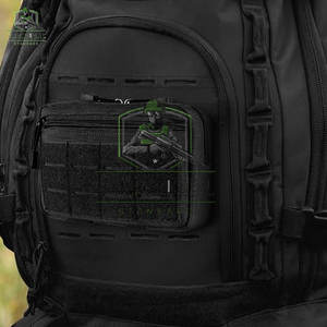 Pochette tactique en nylon confortable pour le rangement de l'équipement d'activités de plein air, organisation sécurisée pendant les voyages et le camping - Product Image 6