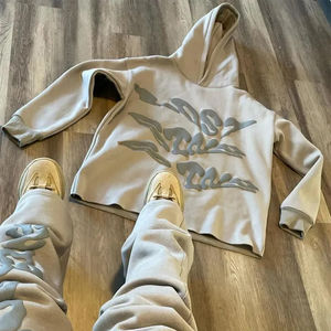 เสื้อฮู้ดพิมพ์ลายพัฟเฮฟวี่เวทสำหรับผู้ชายเสื้อฮู้ดพิมพ์ลายดิจิตัลสำหรับฤดูหนาว - Product Image 6