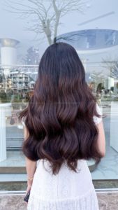 Perruques à texture ondulée de plusieurs donneurs, cheveux humains vierges vietnamiens d'un seul donneur, perruque couleur ombrée unique, sans nœuds, sans perte de cheveux - Product Image 1
