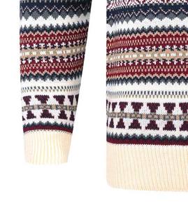 Hot Selling Man Printed Round Neck Cotton Long Sleeve <b>Sweater</b> Wool Cardigan New Fashion Design Striped Breathable Men <b>Sweaters</b> - Product Image 3