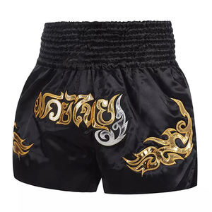 Shorts de Muay Thai avec Logo Personnalisé Imprimé par Sublimation Confortable Vente Chaude Nouveauté Produit Arrivée - Product Image 2