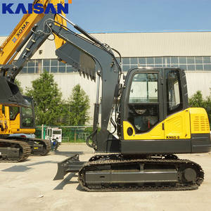 6-тонный миниатюрный гусеничный экскаватор Euro 5 Yanmar, двигатель, рядная гидравлика, стальной ковш, насадки для шнека на заказ - Product Image 2