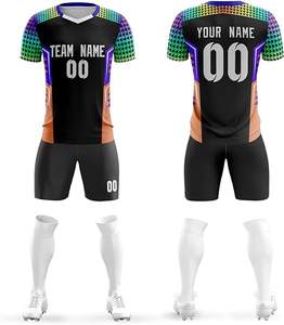 Conjunto de Pantalones Cortos de Uniforme de Fútbol para Hombre de Alta Calidad con Logotipo y Color Personalizados, Diseños Personalizados, Servicio OEM para Adultos - Product Image 6