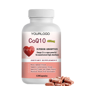 Cápsulas de Coenzima Q10 de Absorción Súper Potente Personalizables OEM/ODM para el Apoyo Inmunológico y Energético, Mejora de la Memoria y el Sueño - Product Image 1