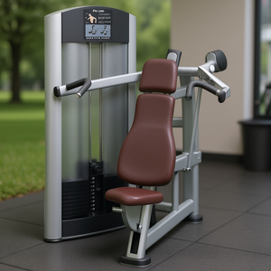เครื่องบริหารกล้ามเนื้อไหล่แบบ Pin Load Shoulder Press รุ่น Signature Series สำหรับฝึกความแข็งแรงของร่างกายส่วนบน เหมาะสำหรับยิมที่บ้านและสตูดิโอ - Product Image 3