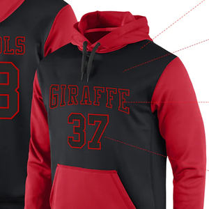 2025 Empresa de alta calidad French Terry Sudadera con capucha en blanco Logotipo personalizado Impresión Sublimación 100% Poliéster para ropa de invierno para hombres ODM - Product Image 4