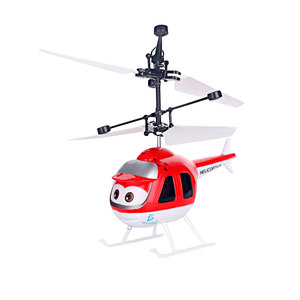 Beginner-friendly Rechargeable <b>RC</b> Helicopter Toy USB <b>Controller</b> Battery Mini Induction Features Plastic Indoor/Outdoor Camera - Product Image 1