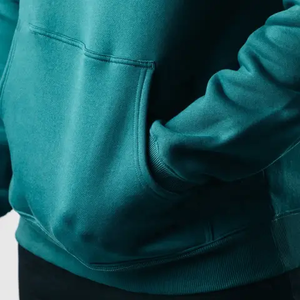 เสื้อฮู้ดโอเวอร์ไซส์ของผู้ชายผ้าฝ้ายดีไซน์ไหล่แบบกำหนดเองสำหรับฤดูหนาวพิมพ์ลายดิจิตอล - Product Image 5