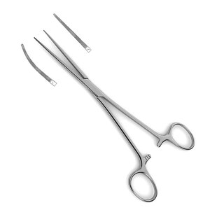 Bainbridge คีมสเตนเลสสตีลแบบตรง7 1/4นิ้วเครื่องมือผ่าตัดทนทานต่อการกัดกร่อน - Product Image 4