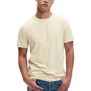 T-shirt en coton peigné pour homme à vendre, t-shirts pour homme, t-shirts 95% coton peigné et 5% élasthanne, t-shirt en coton peigné - Product Image 2