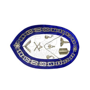 Conjunto de Collar y Joyas Masónicas Personalizadas, Accesorios de Regalia para Oficiales de Logia, Conjunto de Collar y Joyas Masónicas - Product Image 4