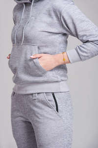 Ensemble de survêtement personnalisé en coton épais pour femmes Survêtements pour l'entraînement, le jogging Ensemble de survêtement le plus vendu au prix de gros - Product Image 3